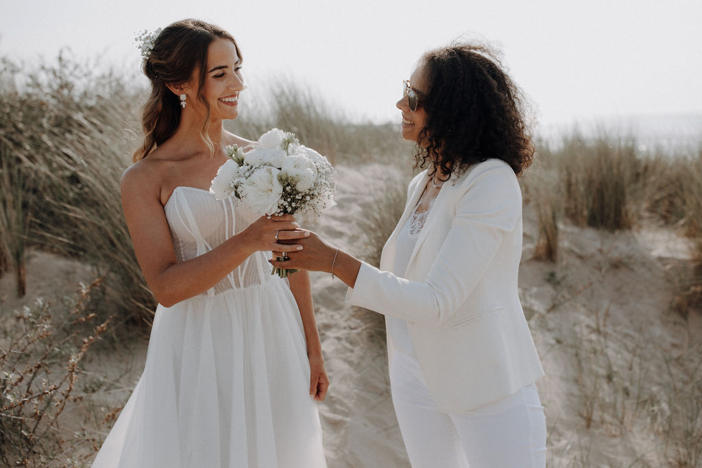 Mia Weydert als Hochzeitsplanerin